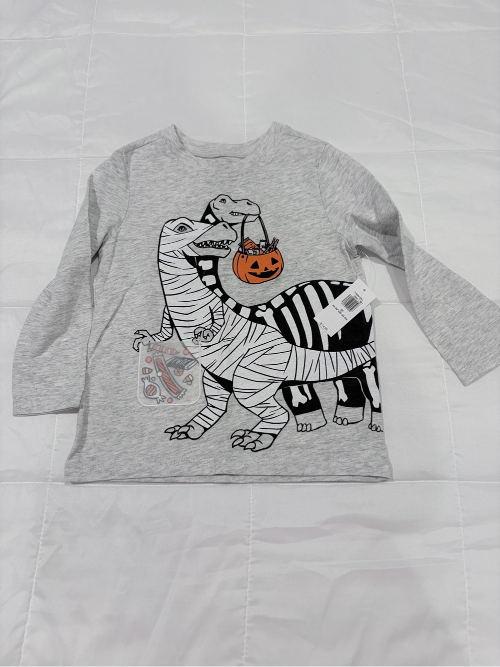 Old Navy Halloween Dinosaur Long Sleeve Tee 2T NWT